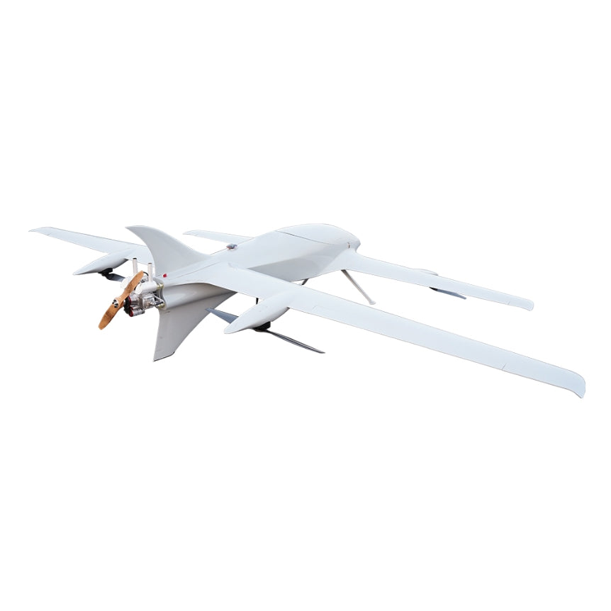 Azure Hybrid VTOL UAV-8kg Mission Payload 7-8 Hours Endurance - Unmanned RC