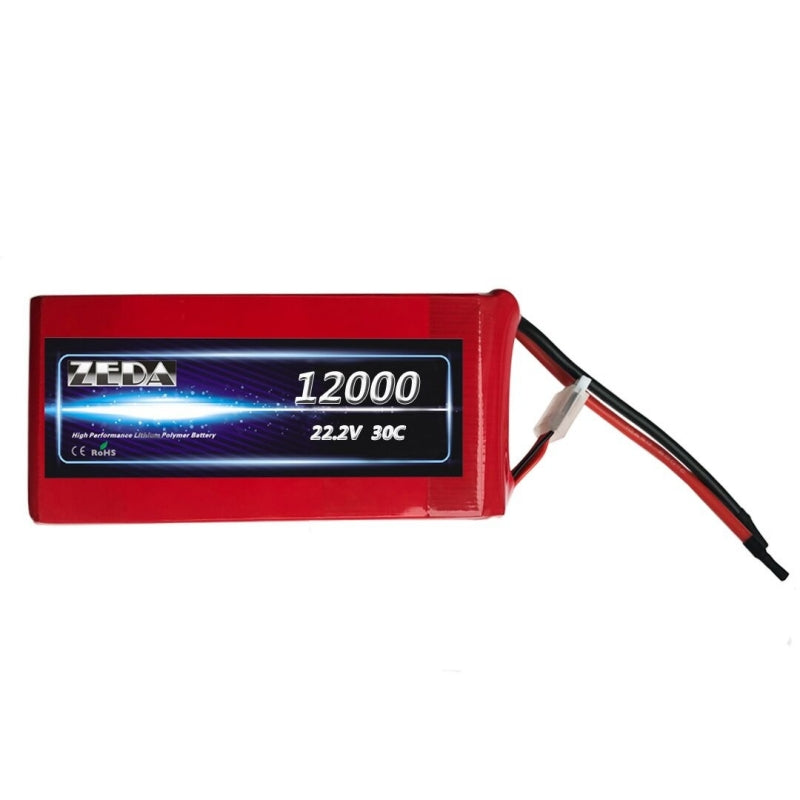 ZEDA 6S 12000mAh 30C Lipo Battery for Drone - Unmanned RC