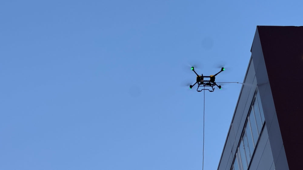 Tethered drone System