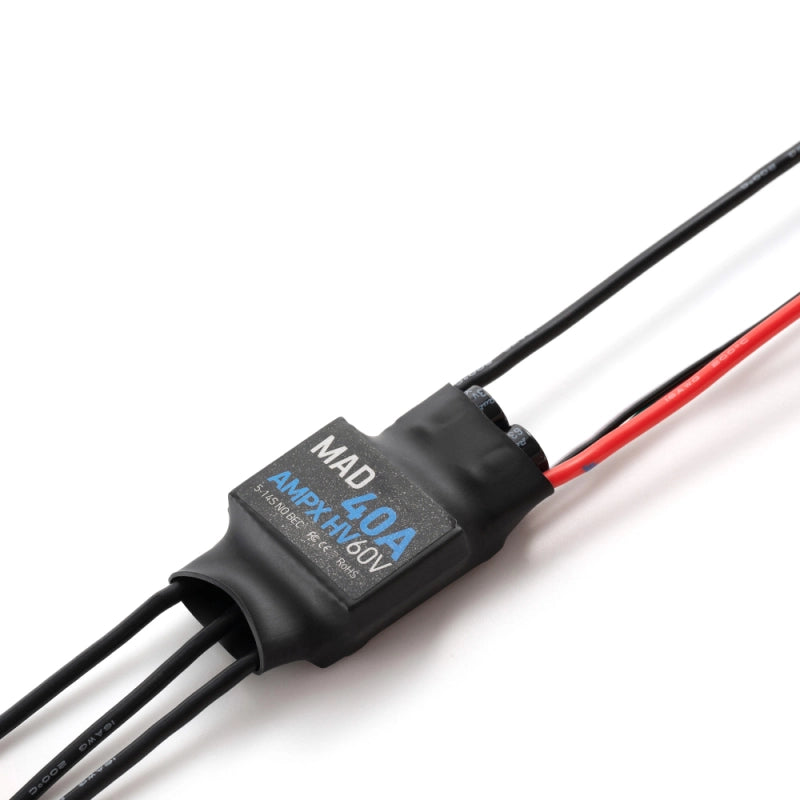 MAD AMPX 40A (5-14S) Drone BLDC ESC avec dissipateur thermique