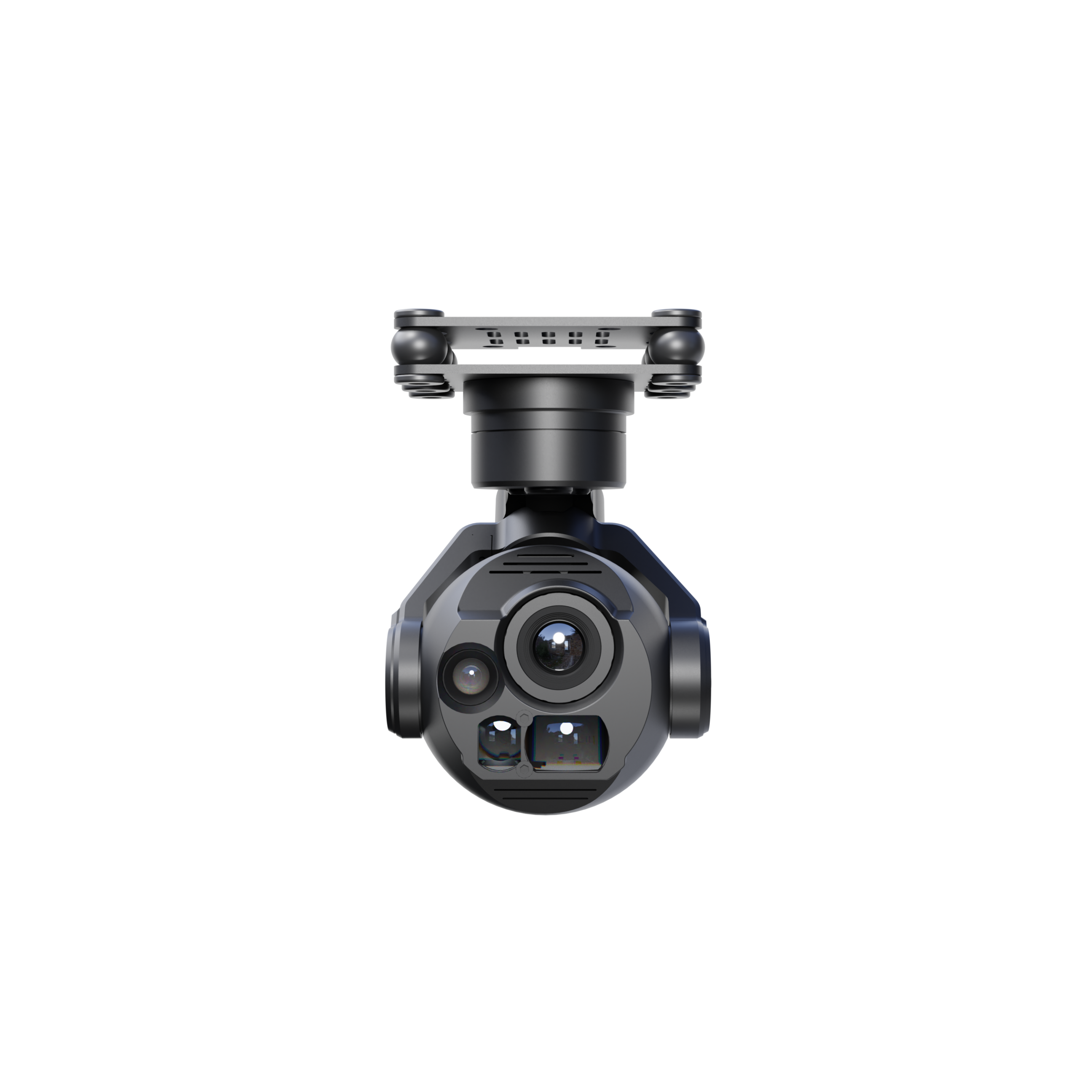 3-Axis PTZ Gimbal Camera-30X Digital Zoom and Thermal Dual Sensors and Laser - Unmanned RC