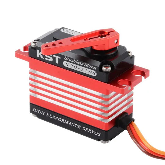 KST X20-2208 V8.0 Brushless HV Metal 6BB Servo 25Kgf.cm 0.07sec for RC Helicopter - Unmanned RC