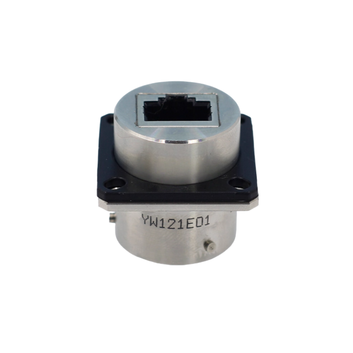 YW Series Circular Connector-YW121E01 Single Bayonet Double-head RJ45 Network Port Aviation Plug - Unmanned RC