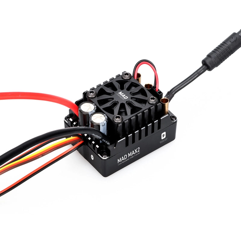 MAD MAX2 140A HV 2-4s Brushless Sensored ESC for 1/10 RC model car
