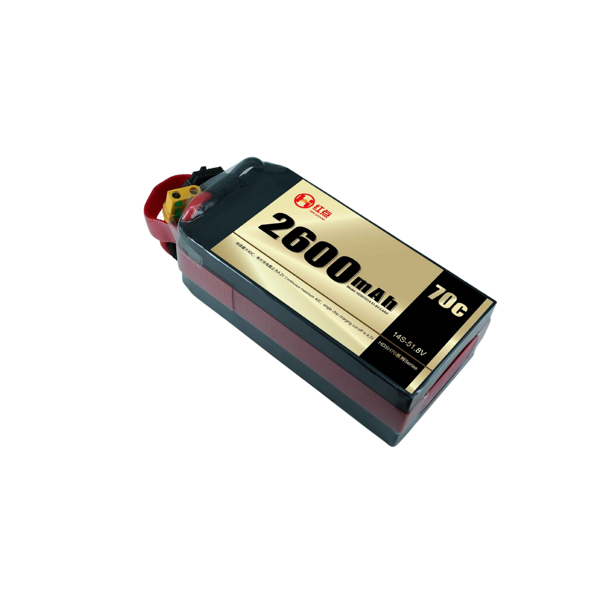 RED /Lithium-Polymer Battery/ 14S 70C High rate battery 2.6Ah~6Ah - Unmanned RC