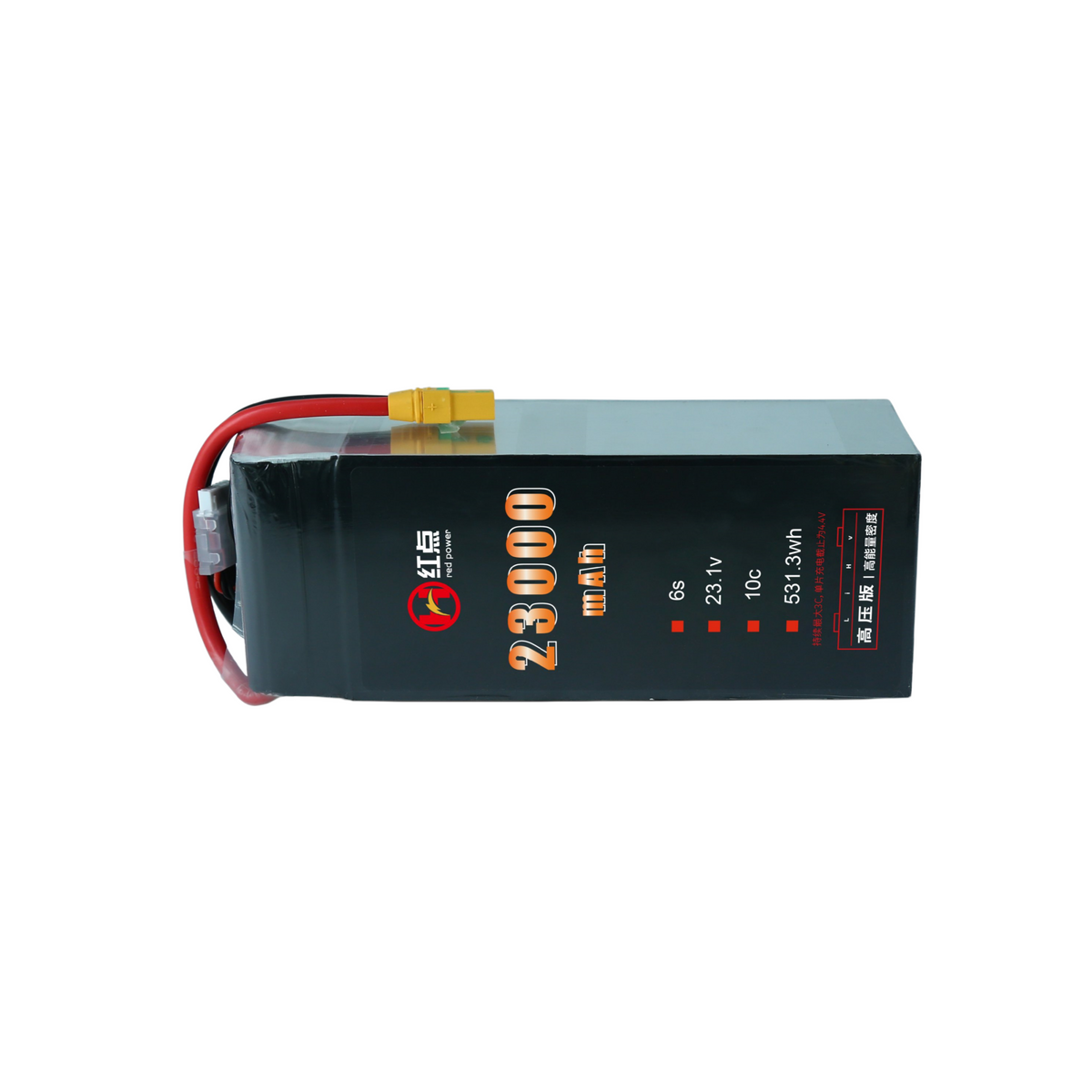 RED /Lithium-Polymer Battery/ 6S High energy density & HV 4.4V battery 23Ah~34Ah - Unmanned RC