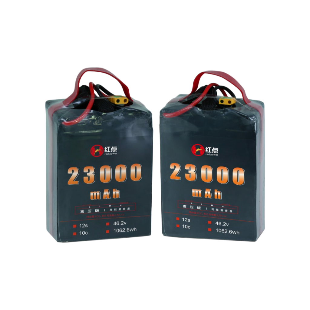 RED /Lithium-Polymer Battery/ 12S High energy density & HV 4.4V battery 23Ah~34Ah - Unmanned RC