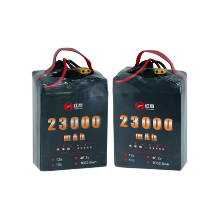RED /Lithium-Polymer Battery/ 12S High energy density & HV 4.4V battery 23Ah~34Ah - Unmanned RC
