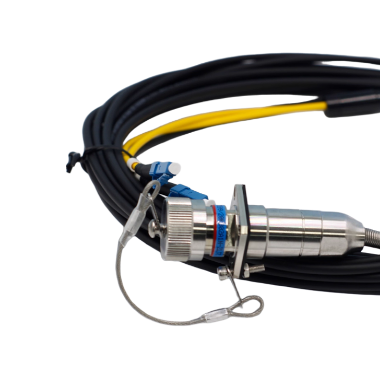 J599 Fiber Optic Connector-Single-mode Multimode J599/20KB02A1N-2LC-10-0.2m Aviation Plug - Unmanned RC