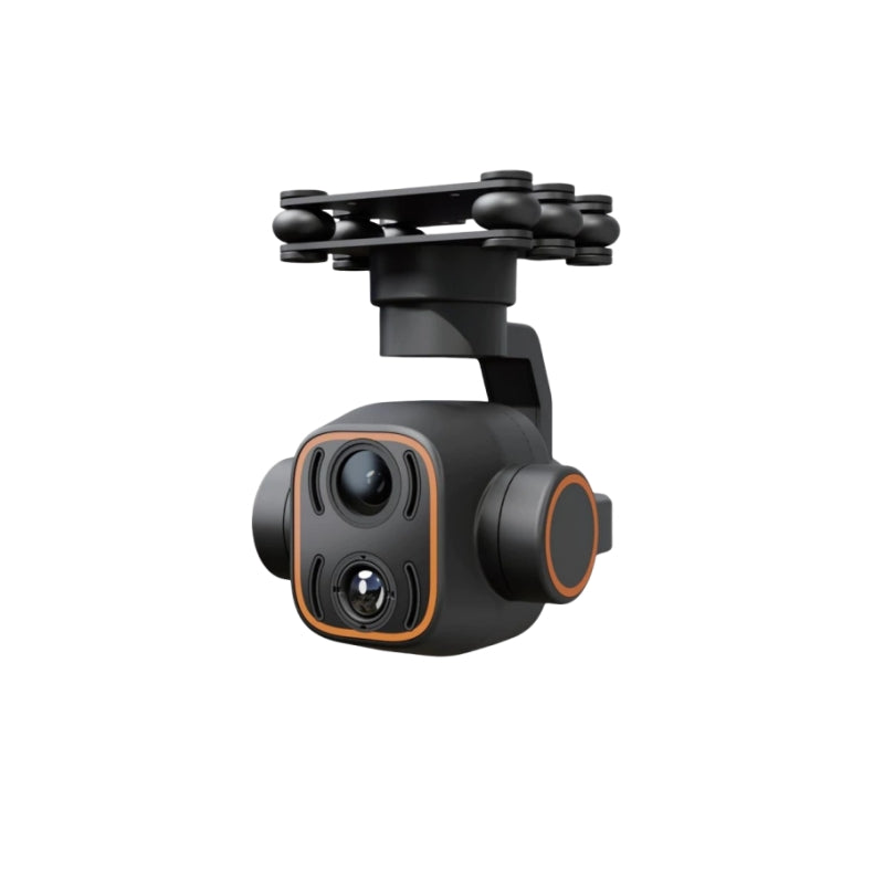 3-Axis Gimbal Payload Camera-30X Digital Zoom and Thermal Dual Sensors - Unmanned RC