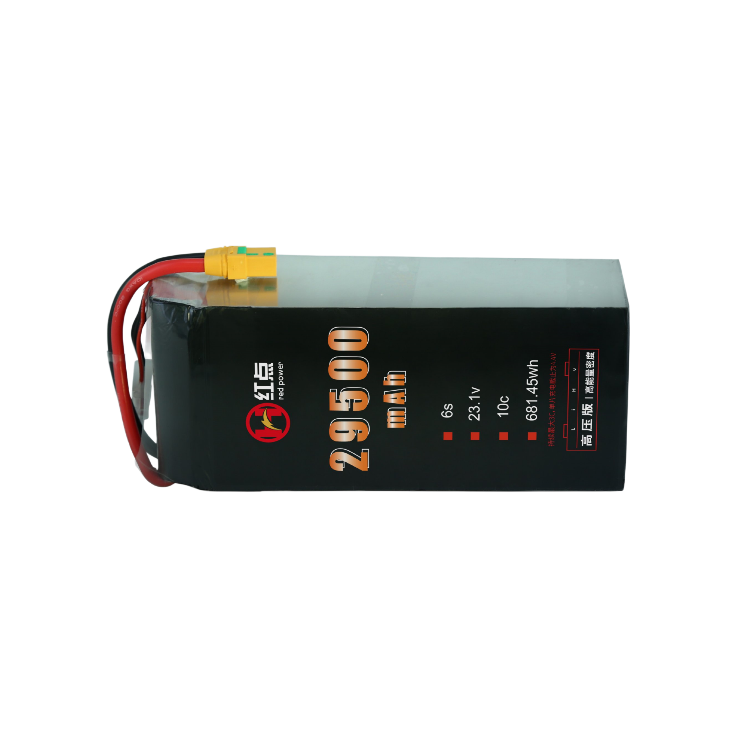 RED /Lithium-Polymer Battery/ 6S High energy density & HV 4.4V battery 23Ah~34Ah - Unmanned RC