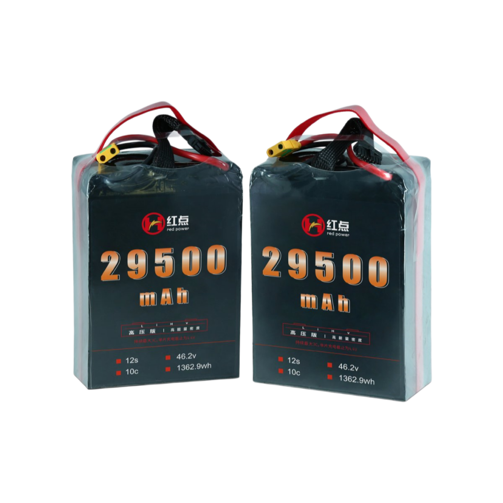 RED /Lithium-Polymer Battery/ 12S High energy density & HV 4.4V battery 23Ah~34Ah - Unmanned RC