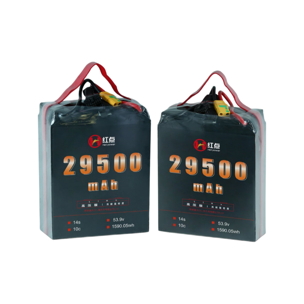 RED /Lithium-Polymer Battery/ 14S High energy density & HV 4.4V battery 23Ah~34Ah - Unmanned RC