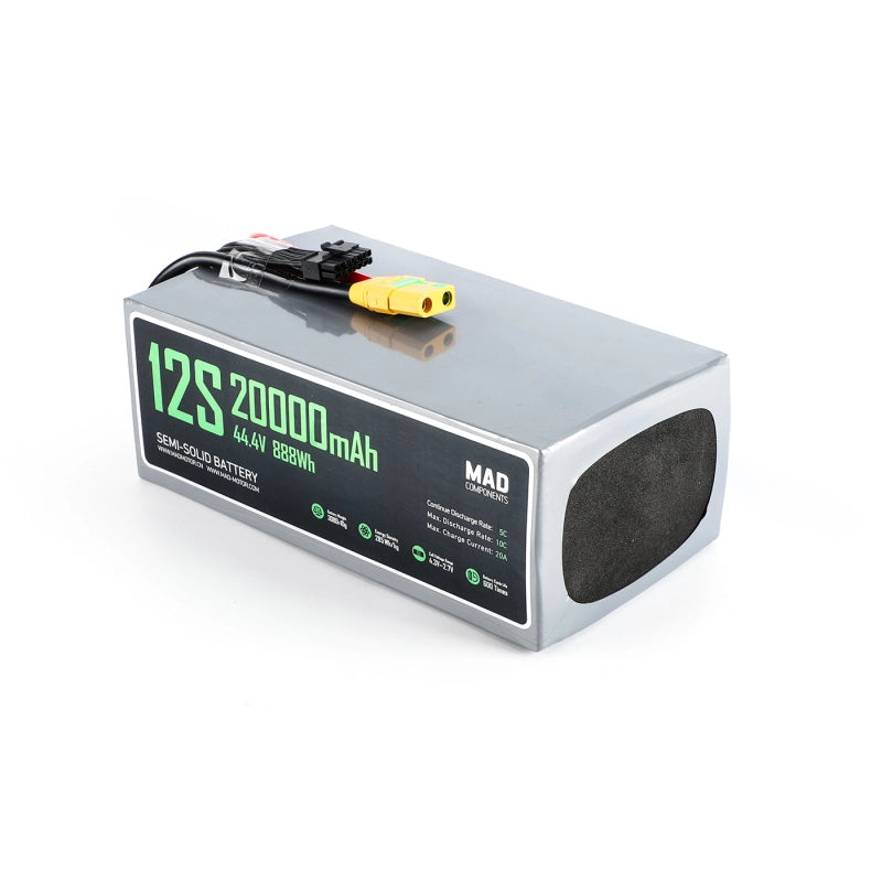 MAD 12S 20Ah Solid State Lithium-ion Battery - Unmanned RC