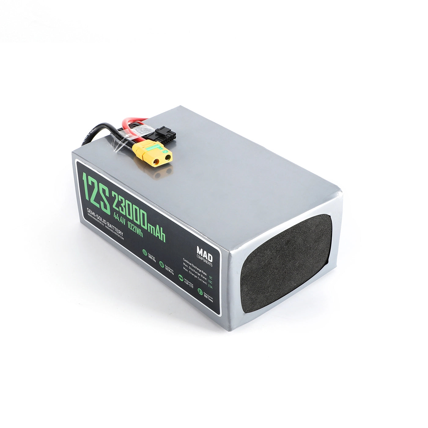 MAD 12S 23Ah Solid State Lithium-ion Battery - Unmanned RC