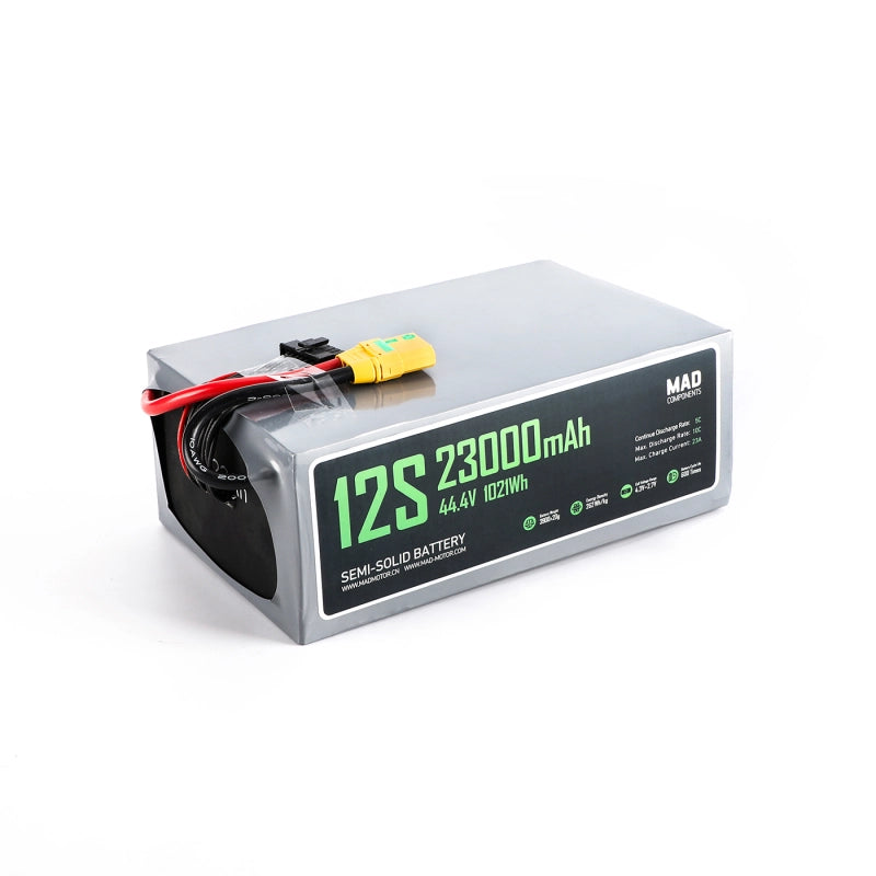 MAD 12S 23Ah Solid State Lithium-ion Battery - Unmanned RC