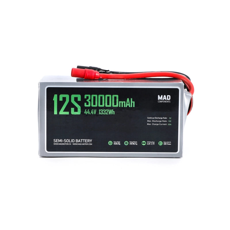 MAD 12S 30Ah Solid State Lithium-ion Battery - Unmanned RC