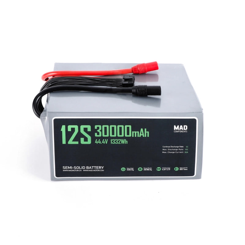 MAD 12S 30Ah Solid State Lithium-ion Battery - Unmanned RC