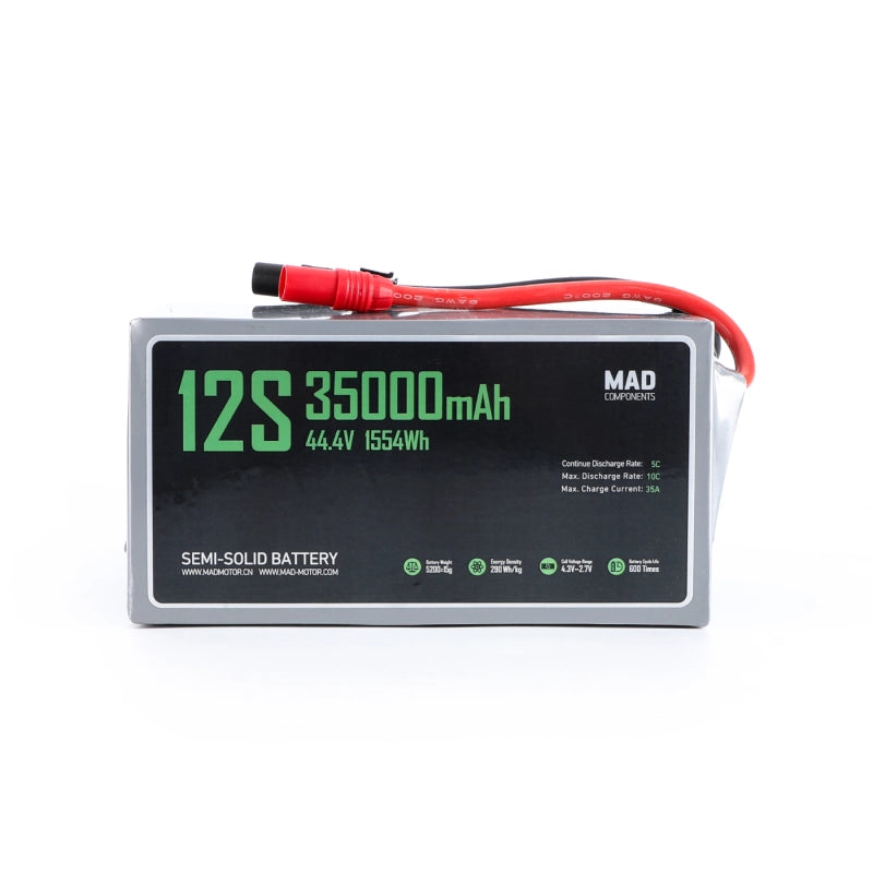 MAD 12S 35Ah Solid State Lithium-ion Battery - Unmanned RC