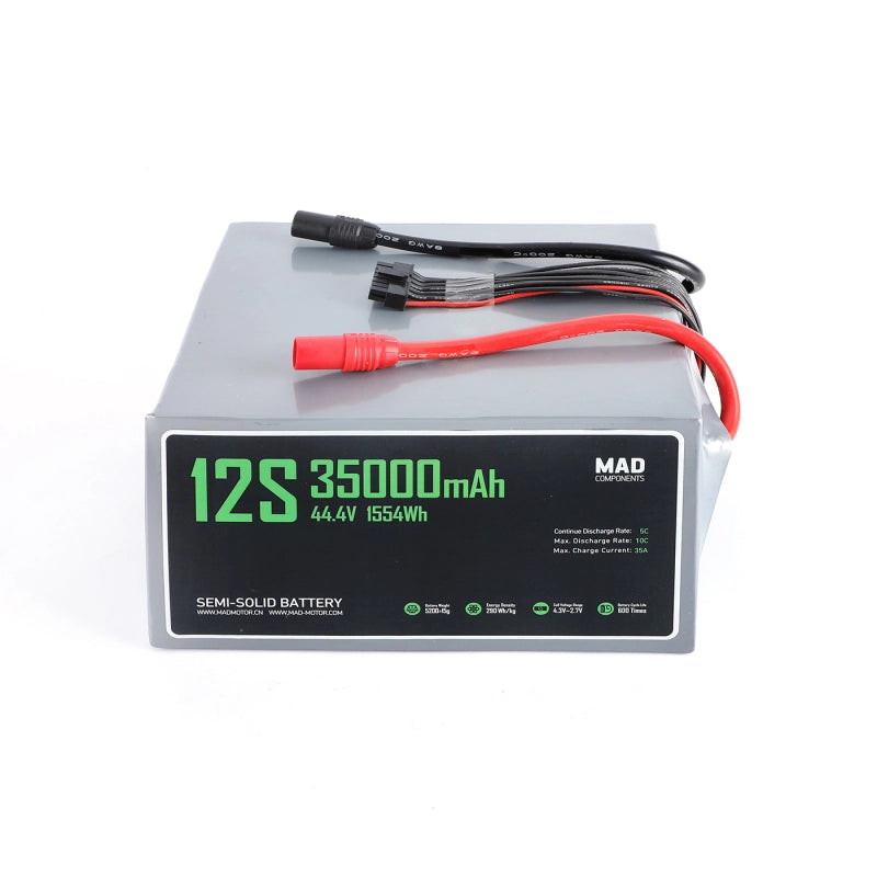 MAD 12S 35Ah Solid State Lithium-ion Battery - Unmanned RC