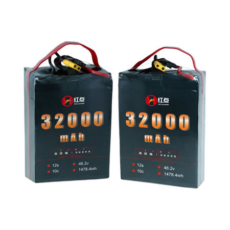 RED /Lithium-Polymer Battery/ 12S High energy density & HV 4.4V battery 23Ah~34Ah - Unmanned RC