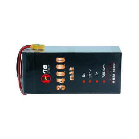RED /Lithium-Polymer Battery/ 6S High energy density & HV 4.4V battery 23Ah~34Ah - Unmanned RC