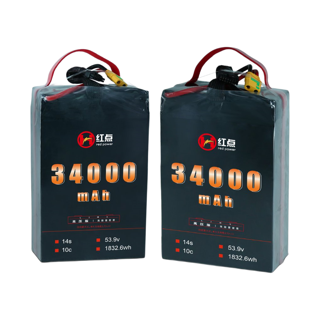 RED /Lithium-Polymer Battery/ 14S High energy density & HV 4.4V battery 23Ah~34Ah - Unmanned RC