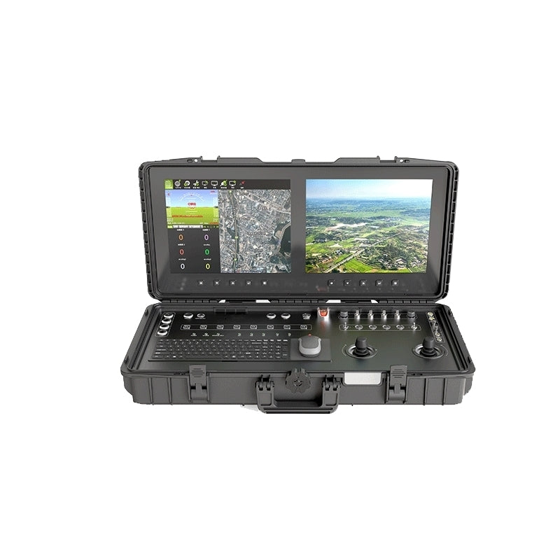 F50T Water and Dust-Proof Long Endurance Plican Dual Screen GCS - Unmanned RC