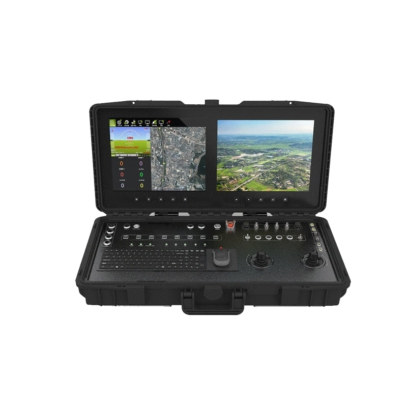 F50T Water and Dust-Proof Long Endurance Plican Dual Screen GCS - Unmanned RC