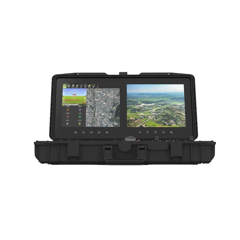 F50T Water and Dust-Proof Long Endurance Plican Dual Screen GCS - Unmanned RC