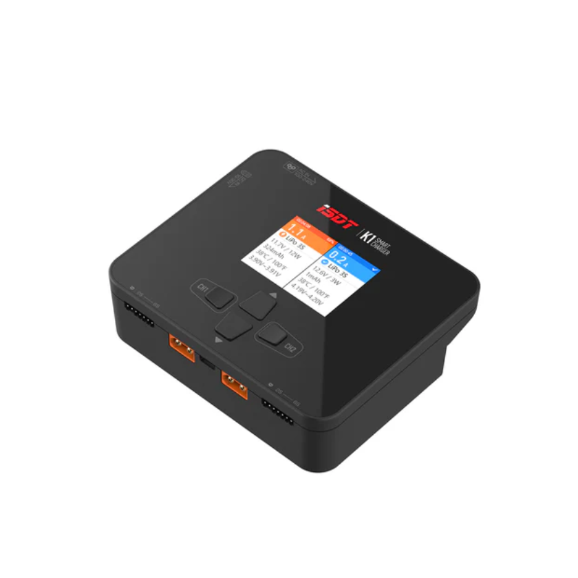 K1 Lipo Battery Balance Charger,1-6S AC 100W DC 2 x 250W 10A Smart Charger - Unmanned RC