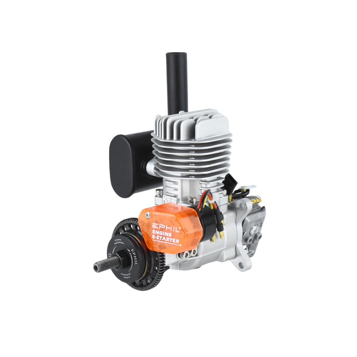 EPHIL X-Series 20cc-S Pro Gasoline Engine w/ E-Starter; Spark Plug & Electronic Ignition - Unmanned RC
