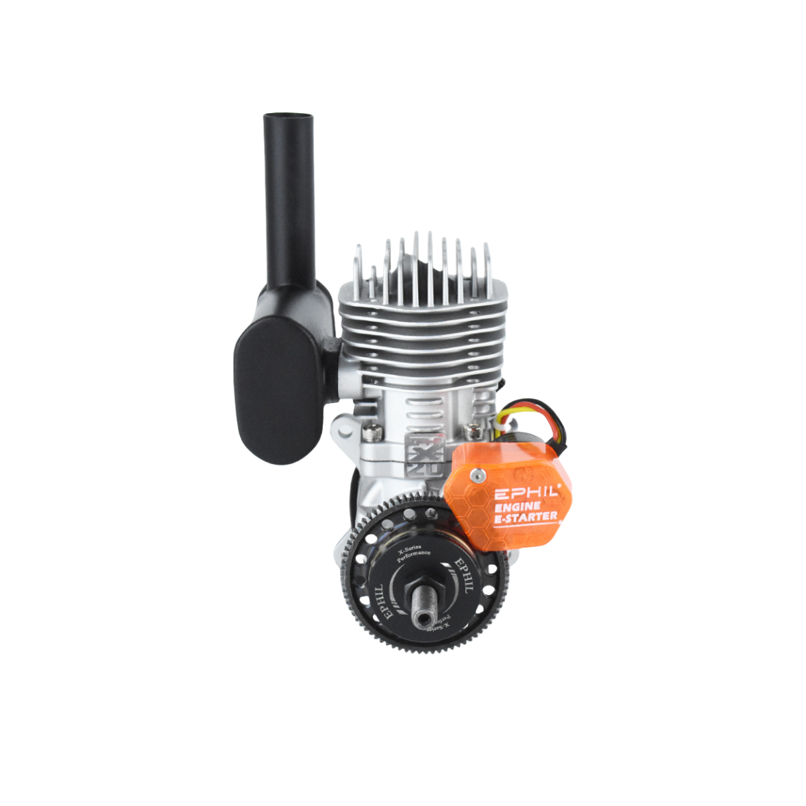 EPHIL X-Series 20cc-S Pro Gasoline Engine w/ E-Starter; Spark Plug & Electronic Ignition - Unmanned RC