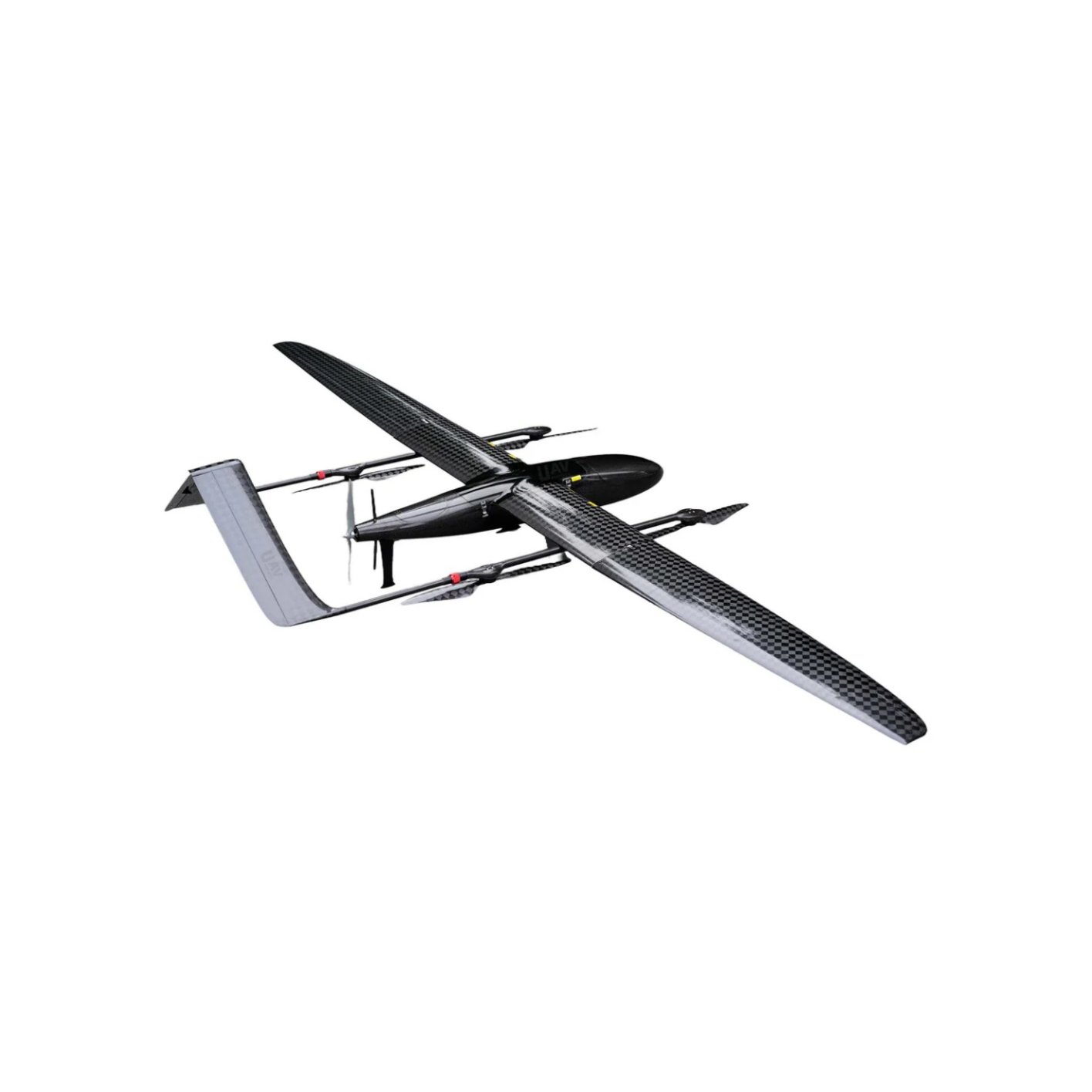 UnmannedRC V3700 Ultra Lightweight Carbon Fiber VTOL UAV - Unmanned RC