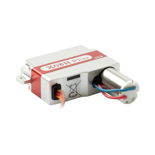 KST X08H Plus V6.0 Horizontal Lug Micro Servo 5.3Kgf.cm 0.09sec 9.5g 8mm for RC Gliders - Unmanned RC