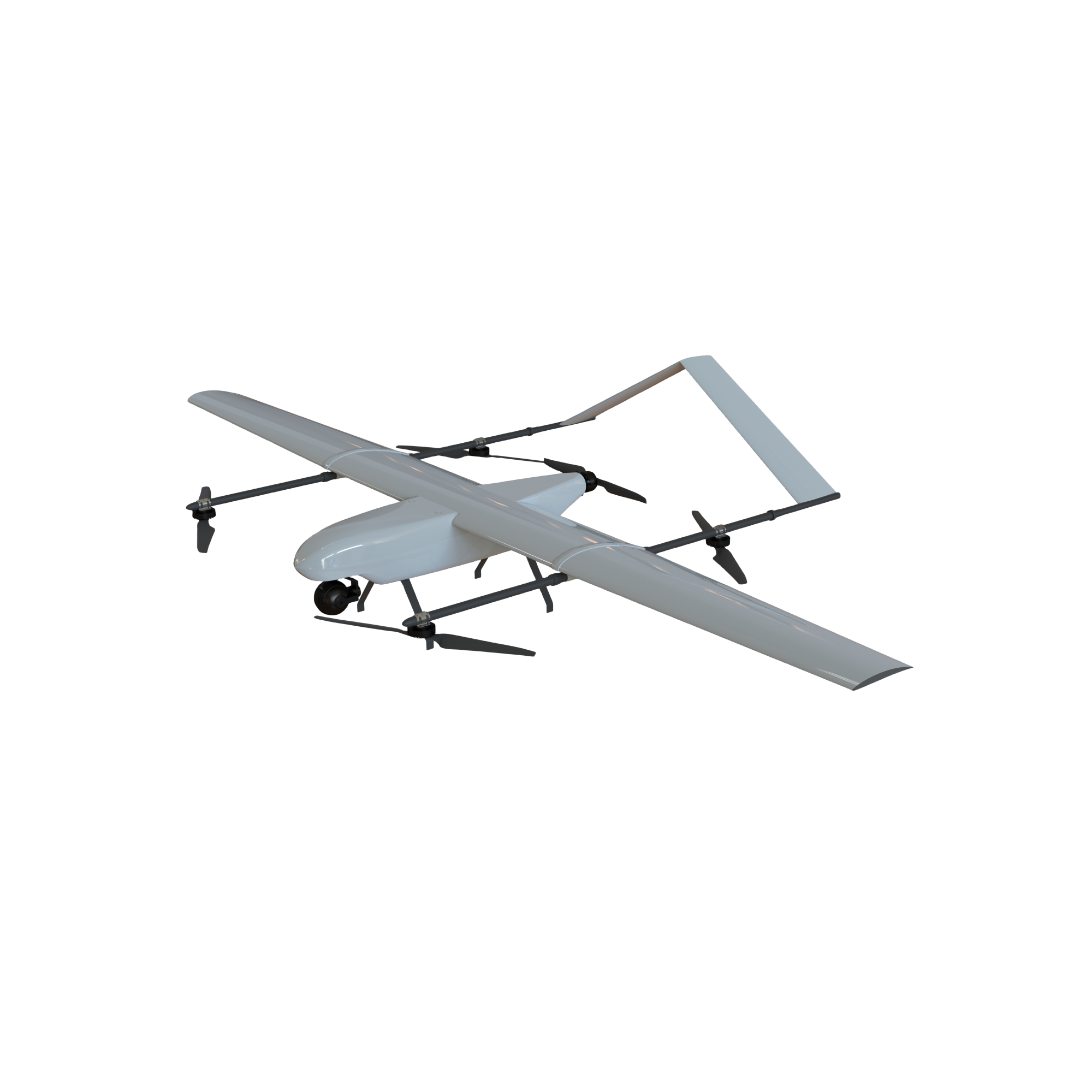 UnmannedRC VTOL UAV Eagle 13 - 13KG Mission Payload 100 Mins Endurance - Unmanned RC