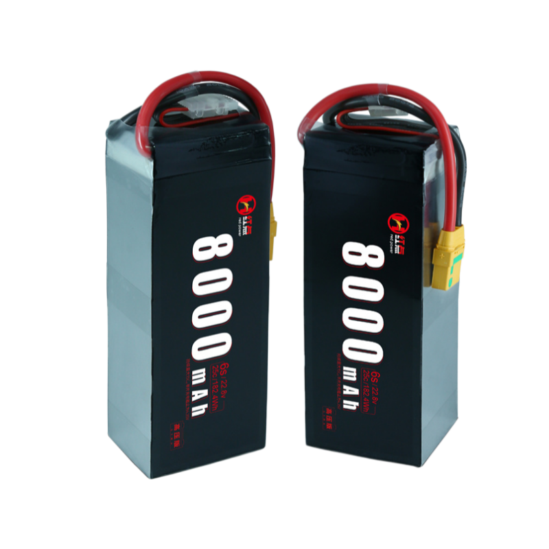 RED /Lithium-Polymer Battery/ 6S 25C High rate battery 4Ah~8Ah - Unmanned RC