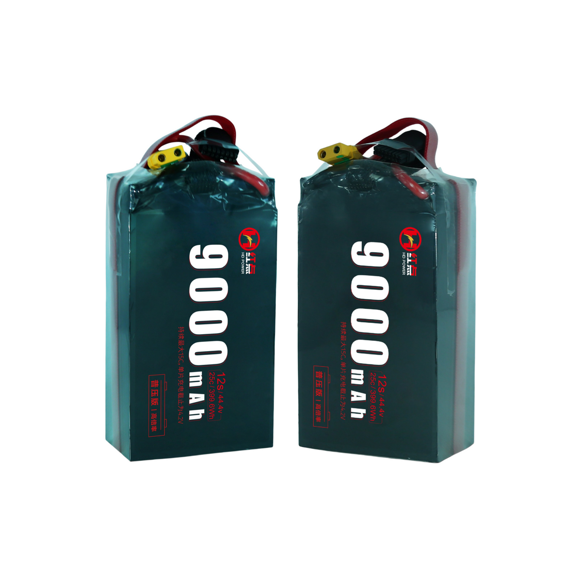 RED /Lithium-Polymer Battery/ 6S/12S/14S 25C High rate battery 9Ah/10Ah - Unmanned RC
