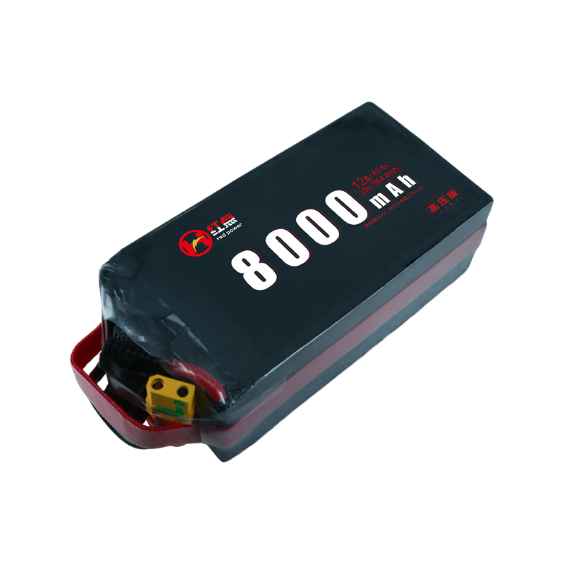 RED /Lithium-Polymer Battery/ 12S 25C High rate battery 4Ah~8Ah - Unmanned RC