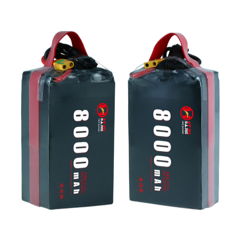 RED /Lithium-Polymer Battery/ 14S 25C High rate battery 4Ah~8Ah - Unmanned RC