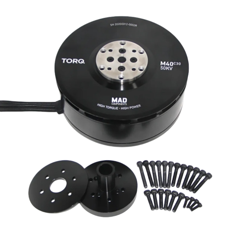 TORQ M40C30 50KV v2.1 Brushless Motor for paramotor - Unmanned RC