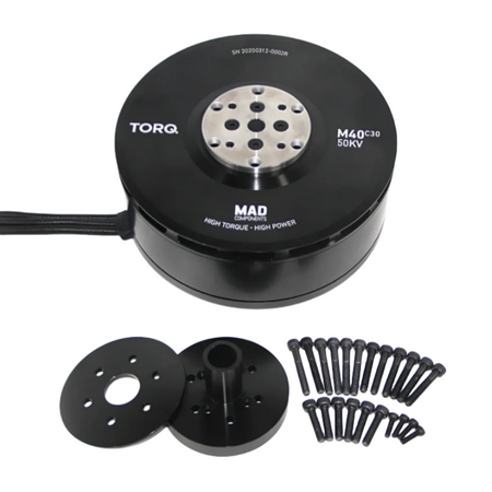 TORQ M40C30 50KV v2.1 Brushless Motor for paramotor - Unmanned RC