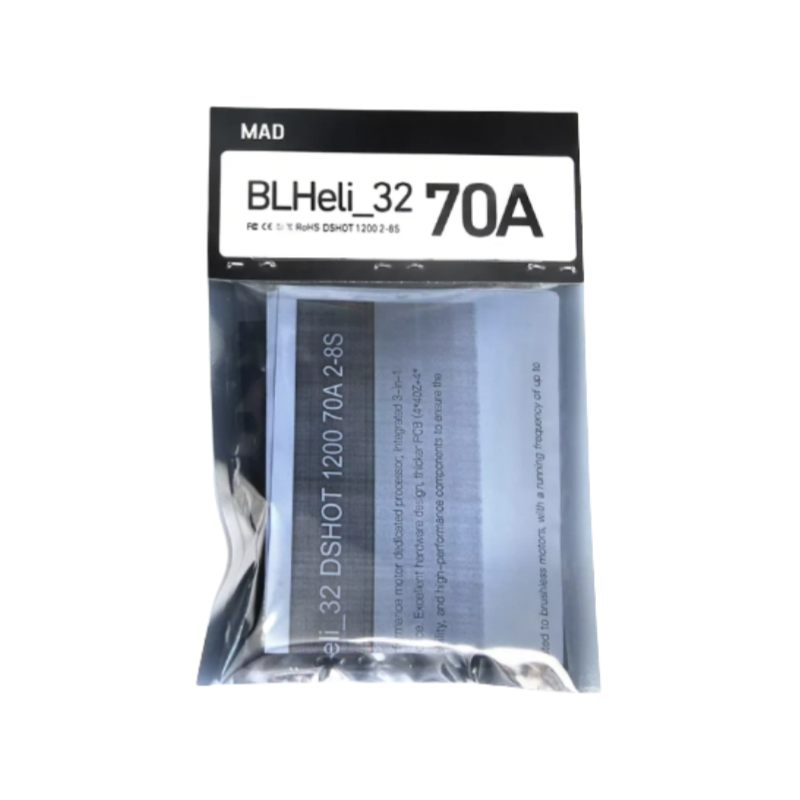 BLHeli_32 70A 2-8S Drone ESC - Unmanned RC