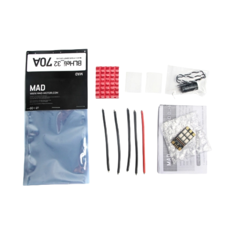 BLHeli_32 70A 2-8S Drone ESC - Unmanned RC