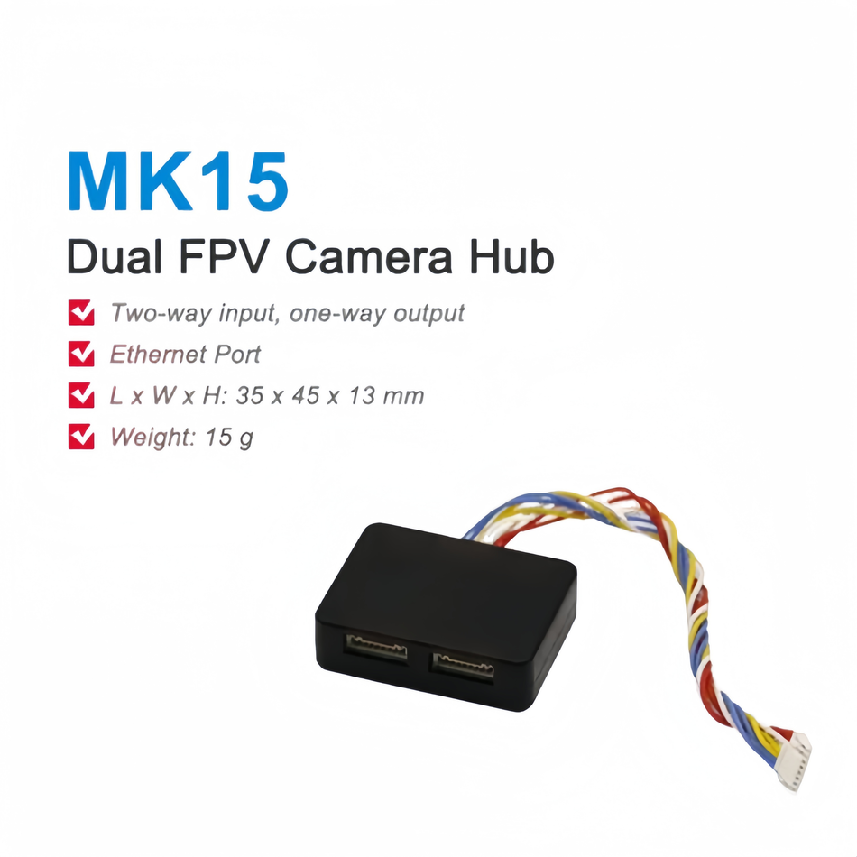 SIYI Ethernet Hub One to Two Ethernet Extention - Unmanned RC