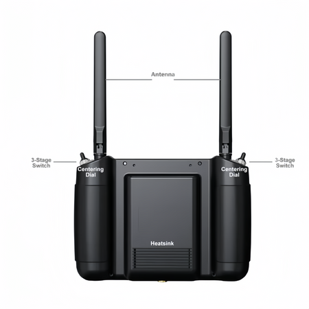 SIYI MK15 Mini HD Handheld Ground Station Enterprise Smart Controller - Unmanned RC
