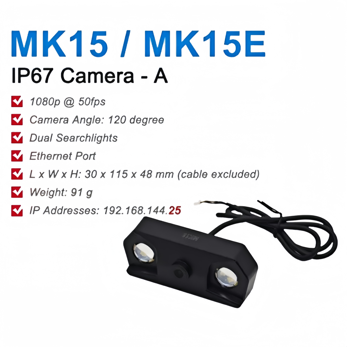 SIYI IP67 Waterproof FPV Camera - Unmanned RC