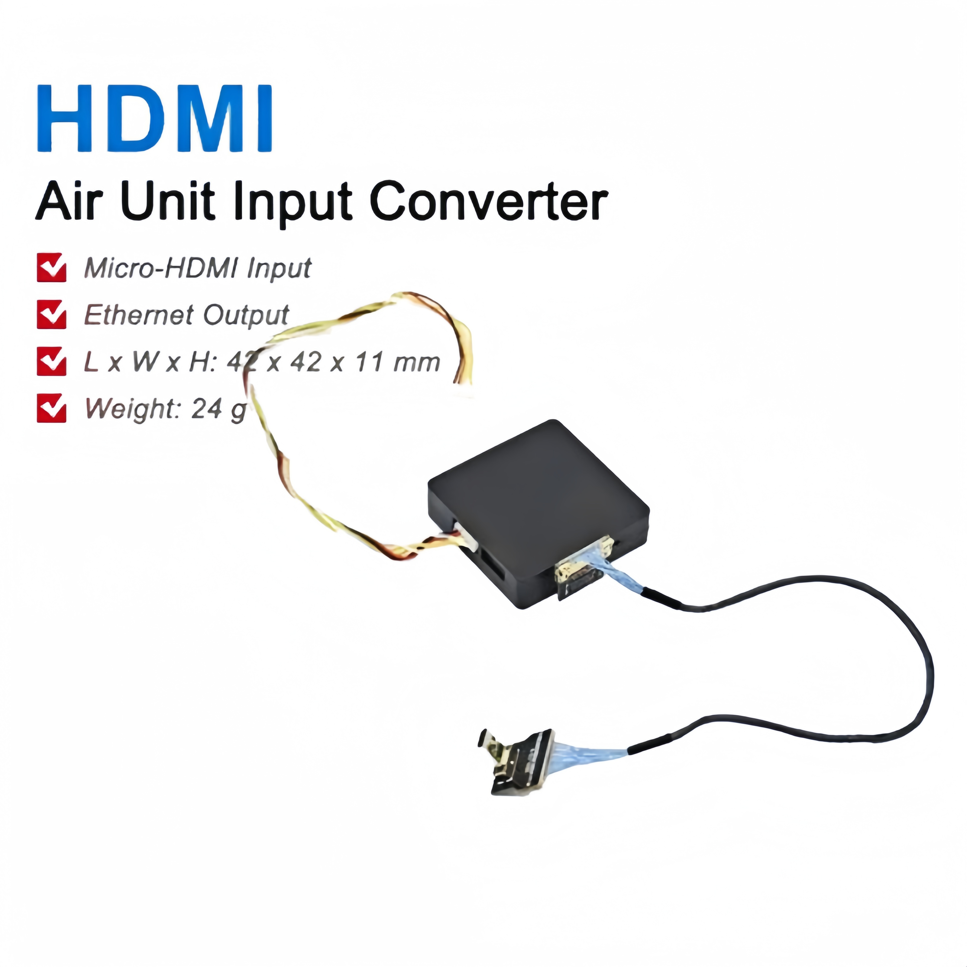 SIYI Air Unit HDMI Input to Ethernet Output Converter - Unmanned RC