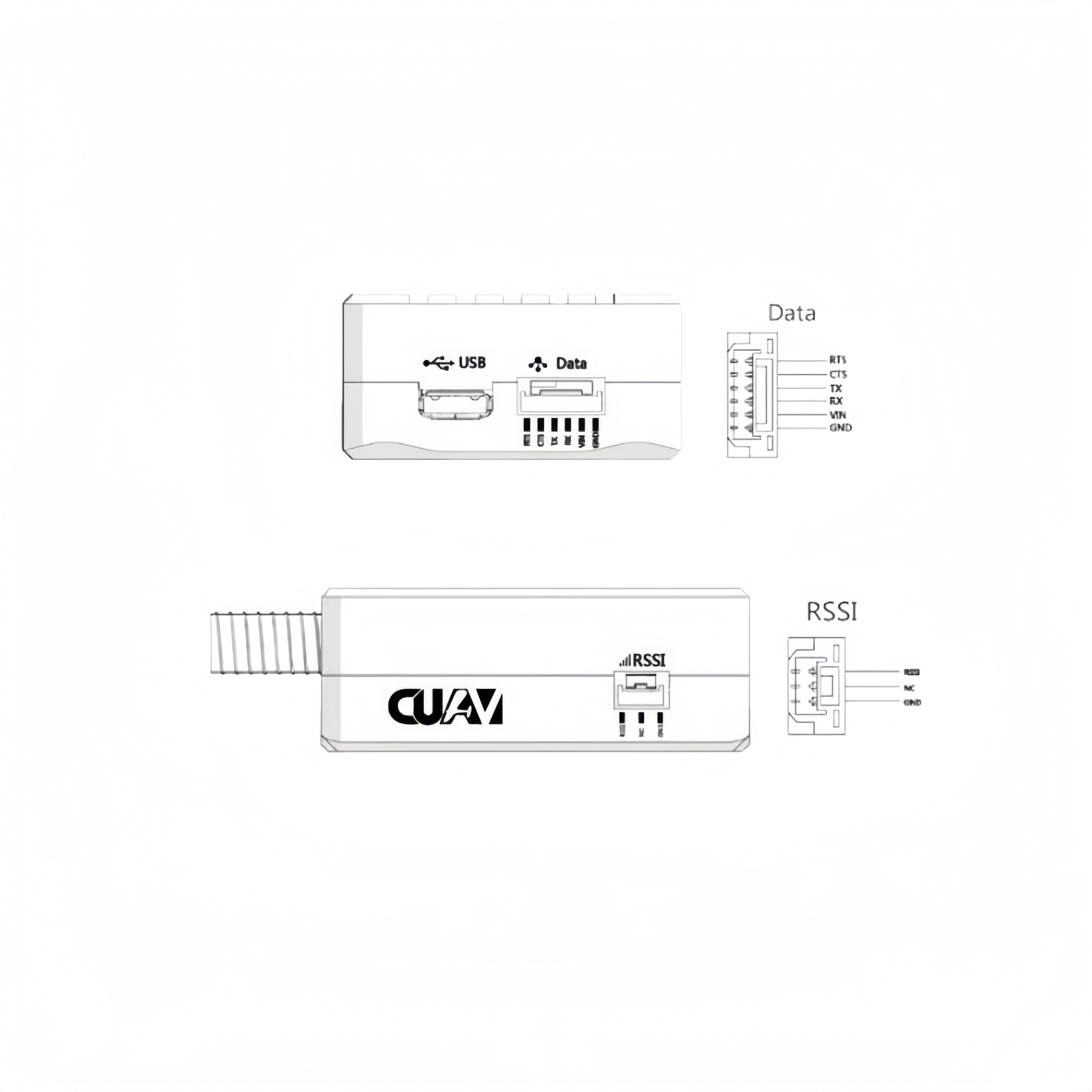 CUAV XBEE PRO Radio Telemetry - Unmanned RC
