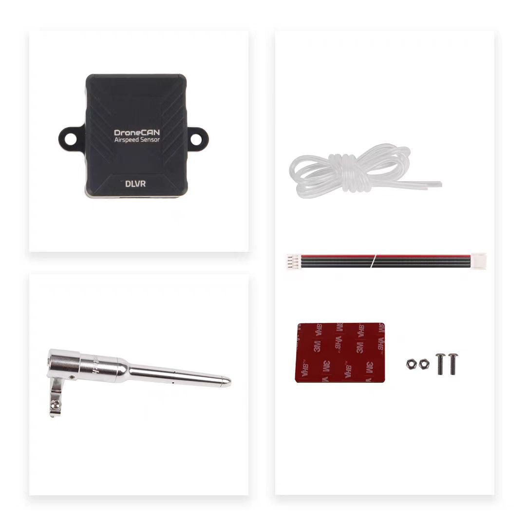 High Precision DroneCAN Airspeed Sensor - DLVR - Unmanned RC